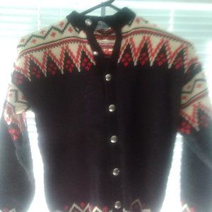 Vintage Hand Knit Norwegian Sweater
